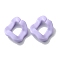 Acrylic Linking Ring, Quick Link Connector, Twisted Rhombus, for Curb Chain Making, Thistle, 25.5x21x6mm