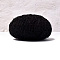 Wool and Polyester Yarn, for Weaving, Knitting & Crochet, Black, 0.5mm, 200m/skein
