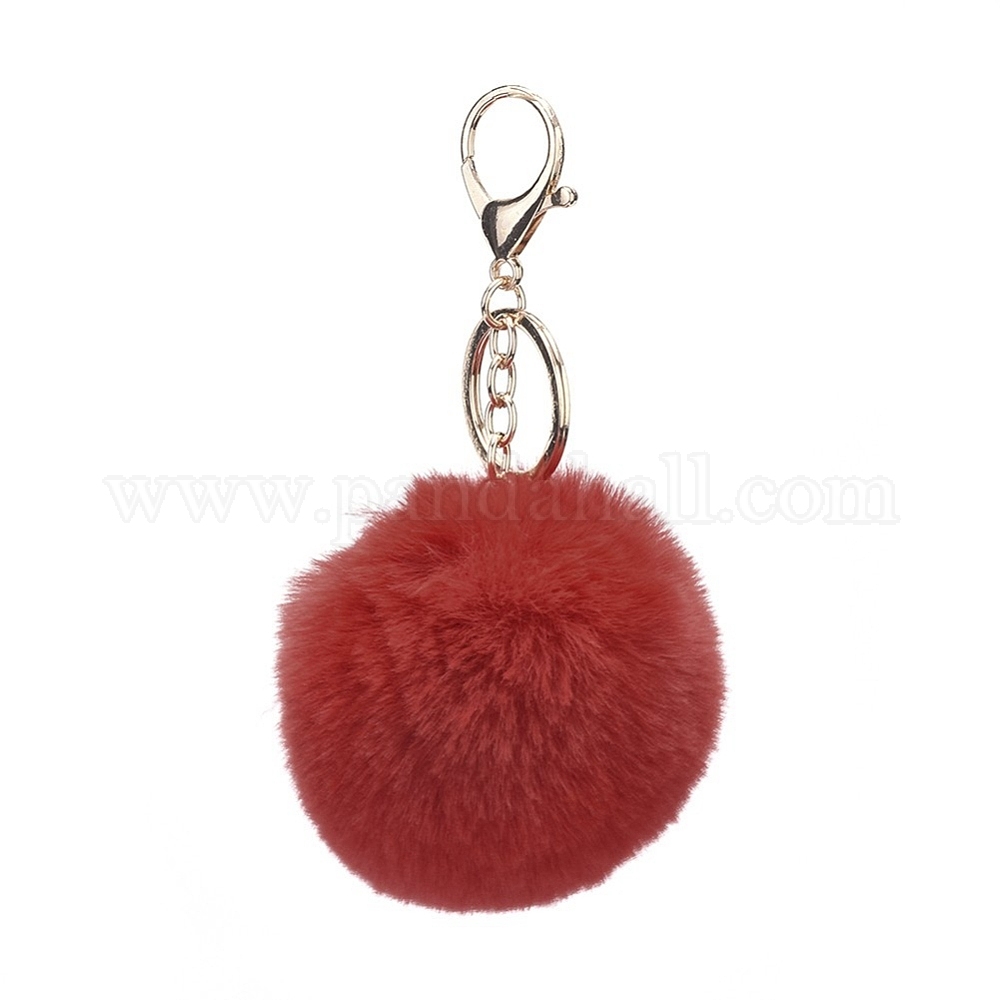 Wholesale Pom Pom Ball Keychain