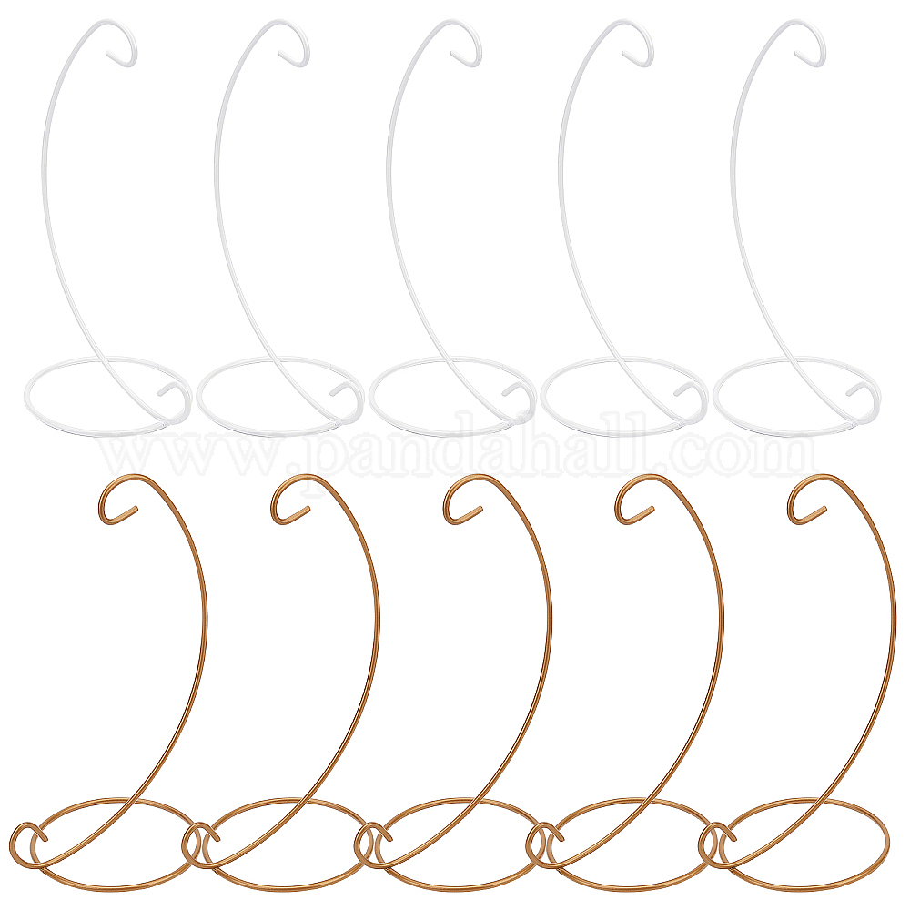 4-Pack Acrylic Model Plane Display Stands - Universal Aircraft Holder For Building Blocks