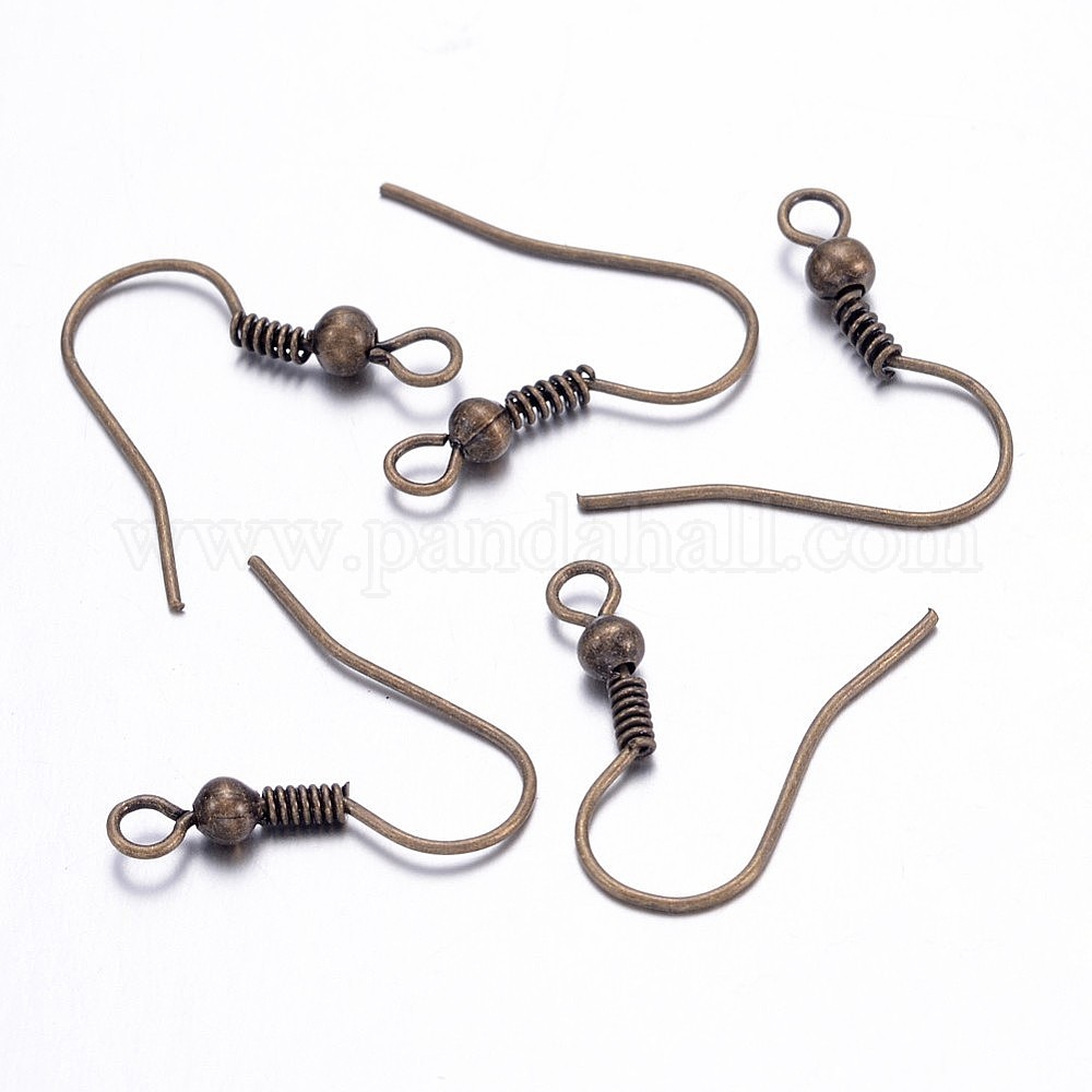 Lot De 120 Crochets Pour Boucles D'oreilles En Bronze - Idéal Création Bijoux DIY