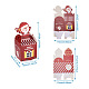 Magibeads 24pcs 6 stil weihnachtsthema papier falten geschenkboxen CON-MB0001-07-3
