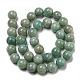 Chapelets de perles en amazonite naturelle G-K068-03-10mm-01-2