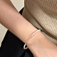 S925 Silber einzigartiges Design Perlenarmband schlichter Modeschmuck&nbsp;TB6450-1-3