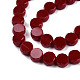 Opaque Solid Color Glass Beads Strands GLAA-N052-05B-A02-3