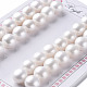 Perle di perle d'acqua dolce coltivate naturali di grado aaa PEAR-N020-03A-2