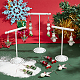 Kit fai da te per la creazione di orecchini da fata natalizia di sunnyclue DIY-SC0022-83-4
