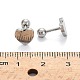 201 Stainless Steel Barbell Cartilage Earrings EJEW-R147-41-4