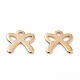 201 Stainless Steel Charms STAS-C017-05G-1