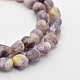 Chapelets de perles de pierre gemme naturelle G-P070-49-1