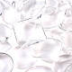Sunnyclue 60 pcs cabujones de vidrio transparente cuadrado ovalado rectángulo medio corazón gota cúpula de vidrio transparente cabujón 20mm 25mm para colgante de foto artesanía fabricación de joyas GGLA-SC0001-01-6