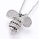 304 Stainless Steel Pendant Necklaces NJEW-H486-10-2
