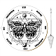 Planche à pendule creatcabin collier de radiesthésie kit de fabrication de bricolage divination DIY-CN0001-79-1