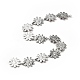 304 Stainless Steel Flower Link Chains CHS-C004-04D-P-4