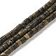 Brins de perles de pierre en bambou naturel G-F765-F05-01-1
