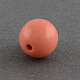 Perles de boule en acrylique solide bubblegum chunky X-SACR-R835-6mm-M-3