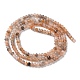 Natural Multi-Moonstone Beads Strands G-G003-A05-01-3