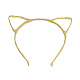 Аксессуары для волос утюг котенок резинка для волос находки OHAR-S196-05-1