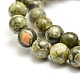 Rhyolite naturelle brins de perles de jaspe G-G684-01-8mm-4