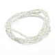 1 Strand Electroplate Imitation Jade Glass Beads Strands X-EGLA-J025-H02-2