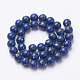 Turquoise synthétique et brins de perles de coquillage G-S212-10mm-10-3