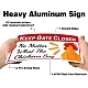 Panneaux d'avertissement en aluminium protégés contre les UV et étanches AJEW-WH0111-K52-4