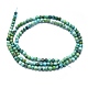 Chapelets de perles en turquoise naturelle G-K305-01-A-2