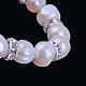 Pearl Jewelry Sets: Beaded Necklaces and Bracelets SJEW-Q025-01-5