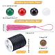 SuperZubehör Kits zum Selbermachen von Perlenketten DIY-FH0004-49-2