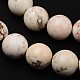 Brins de perles de magnésite naturelle TURQ-P027-23-8mm-1