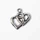 Valentine Day Ideas for Her Alloy Finding Pendants EDD026Y-1