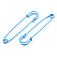 Spray Painted Iron Safety Pins IFIN-T017-09-5