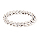Perles rondes cristal naturel étirer bracelets BJEW-N301-8mm-07-1