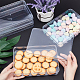 SUPERFINDINGS 4 Pack 21.3x14.8x4cm Clear Plastic Beads Storage Containers Boxes with Lids Rectangle Plastic Organizer Storage Cases for Beads Cards Cotton Swab Ornaments Craft Accessories CON-WH0074-92A-3