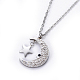 304 Stainless Steel Pendant Necklaces NJEW-F264-15P-3