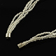 Жемчужные комплекты ювелирных изделий: ожерелья и браслеты SJEW-R043-02-4