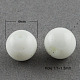 Chapelets de perles en verre peintes DGLA-S071-4mm-01-1