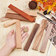 OLYCRAFT 9 Pcs 9 Colors Wood Pen Blanks Exotic Pen Blanks Kit Padauk Cherry Wood Black Walnut Maple Bench Rectangle Turning-Pen Blanks Unfinished Wood DIY Material for Hairpin Craft 7x1x0.4 Inch WOOD-OC0002-85-3