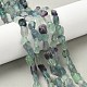 Natürlichen Fluorit Perlen Stränge&nbsp;G-G018-62D-5