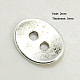 Кнопки сплава тибетский стиль X-TIBE-ZN48623-AS-FF-3