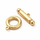 Rack Plating Eco-Friendly Brass Toggle Clasps KK-K165-34-3