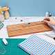 NBEADS 10-Slot Customized Wooden Quilting Ruler Stand and Template Organizer RDIS-WH0011-21B-3