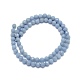 Chapelets de perles en angélite naturelle G-O171-08-5.5mm-2