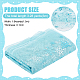 Tissu en maille de flocon de neige Benecreat 118x78 pouce DIY-WH0032-48-2