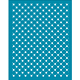 Olycraft 4x5 pollici croce piastrelle argilla stencil stella griglia schermo di seta per argilla polimerica striscia di seta stencil maglia di trasferimento stencil per argilla polimerica creazione di gioielli DIY-WH0341-258-1