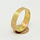 Adjustable Brass Pad Finger Ring Settings KK-D348-C-2