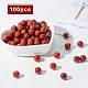 Perles de jaspe rouge naturel olycraft G-OC0001-70-4