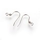 304 Stainless Steel Earring Hooks STAS-R063-67-2