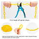 AHANDMAKER 32.8 Ft Plastic Safety Chain FIND-WH0042-63-4