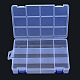 Прямоугольный полипропиленовый контейнер для хранения бусинок CON-N011-051-2